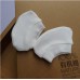 Organic Cotton - Baby Booties (White)